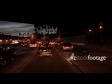 Car POV on Hollywood Freeway 101 early Evening in  Los Angeles 2653